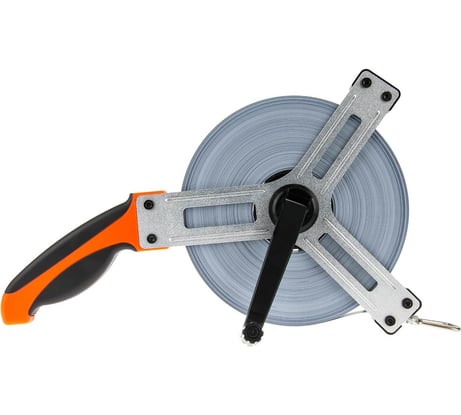 Геодезическая лента Tulips Tools сталь, 100 м II12-210