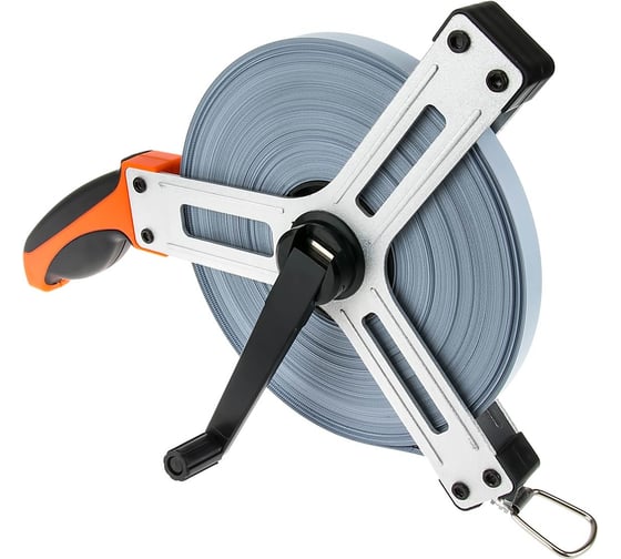Геодезическая лента Tulips Tools сталь, 100 м II12-210