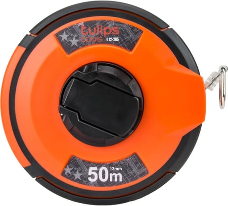 Рулетка геодезическая, стальная, 50 м Tulips Tools II12-205