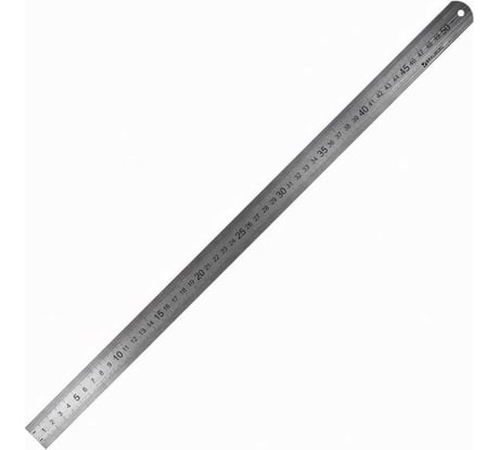 Металлическая линейка BRAUBERG 50 см 210310