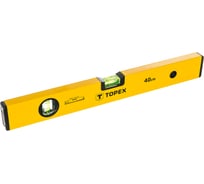 Уровень алюминиевый TOPEX 400 мм 2 глазка 29C501