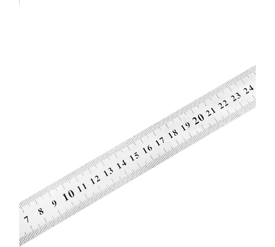Измерительная линейка vertextools 500мм, металлическая 3042-500