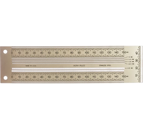 Т-образная разметочная линейка 150мм Incra T-RULE150M