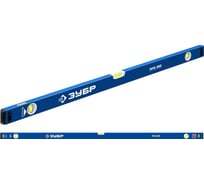 Усиленный уровень ЗУБР Профессионал 1500 мм, с зеркальным глазком 34590-150