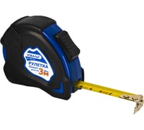 Рулетка Комфорт (3м x 16мм) обрезиненный корпус КОБАЛЬТ 646-775