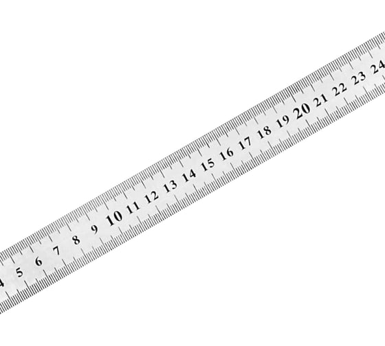 Измерительная линейка vertextools 300 мм, металлическая 3042-300