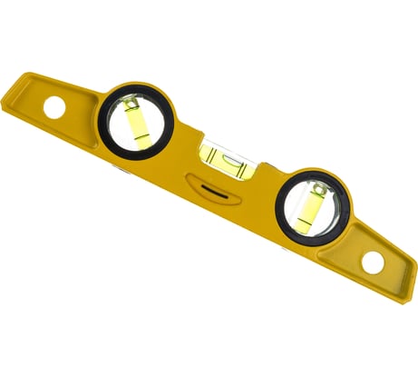 Мини уровень FIT литой профиль, 3 глазка, 250 мм 18590