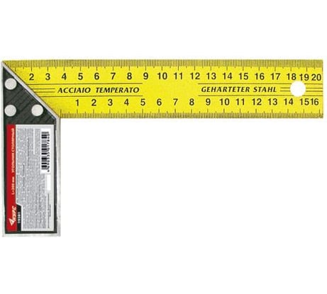 Столярный угольник КУРС  300 мм 19383