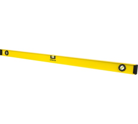 Алюминиевый строительный уровень с разметкой Inforce 1200мм 06-11-20