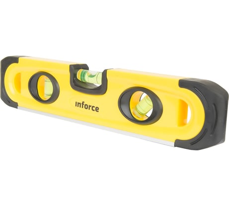 Короткий строительный уровень 230мм Inforce 06-11-21