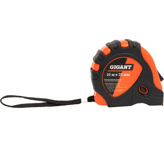 Измерительная рулетка Gigant GMT 1025 10x25 мм с магнитным захватом