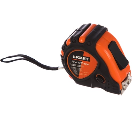 Измерительная рулетка Gigant 5x25 мм с магнитным захватом GMT 525
