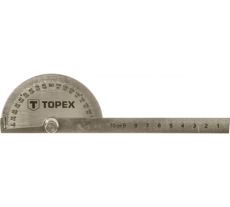 Угломер с линейкой TOPEX 100 мм 31C700