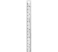 Стальная линейка DELI dl8015y 150 мм, нержавеющая сталь 118991