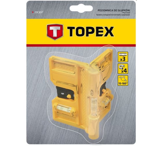 Строительный складной уровень TOPEX 29C897