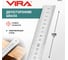 Металлическая плоская линейка VIRA 1000 мм 100022 2