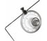 Шкала доворотная JTC 3/4", 360°, длина 100 мм, деление 5°, 4740 687596 1