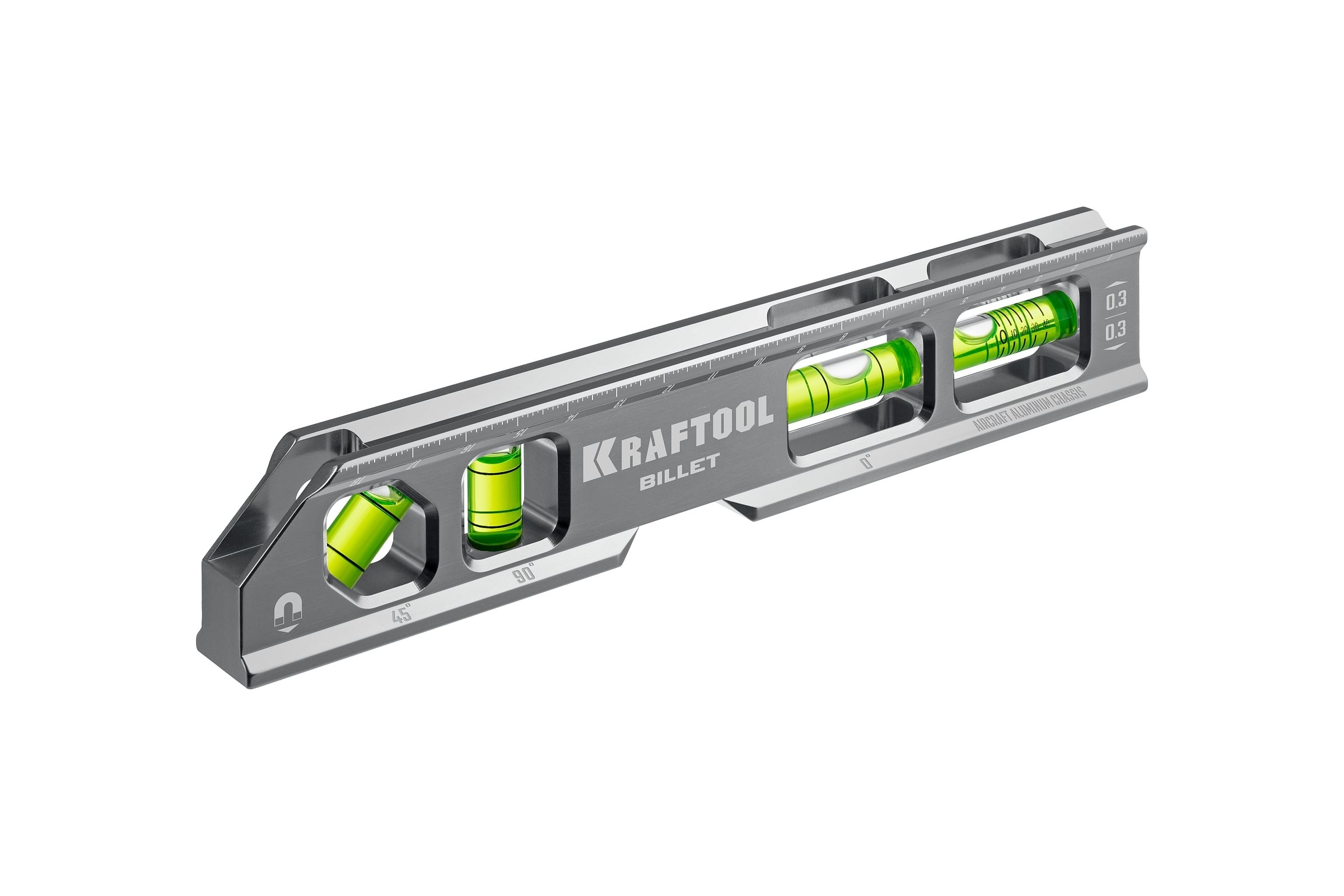 брусковыймагнитныйуровеньKRAFTOOLBillet8-в-120см34790