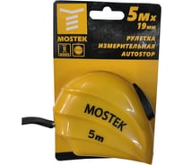 Измерительная рулетка MosTek Autostop 5 м, 19 мм 5115019