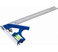 Угольник с уровнем 300мм, нерж.сталь КОБАЛЬТ 243-479