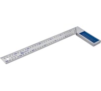 Столярный угольник 350мм, нерж.сталь, чугунное основание КОБАЛЬТ 243-431