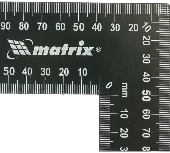Угольник MATRIX 600 мм, цельнометаллический 32371