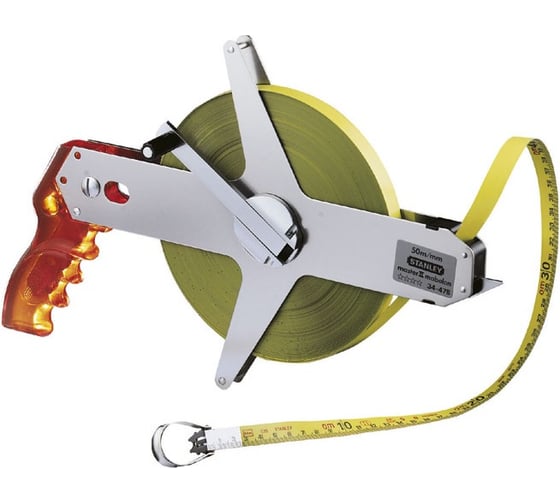 Длинная измерительная рулетка 50м х 12.7мм Stanley Master Ii 1-34-478 1
