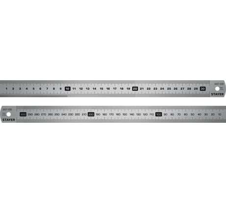 Нержавеющая линейка STAYER Professional длина 0.3 м 3427-030_z02