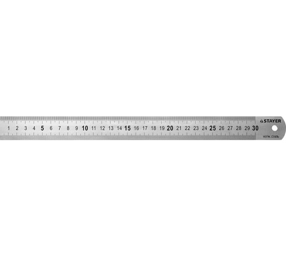Нержавеющая линейка STAYER Professional длина 0,3 м,  3427-030_z01