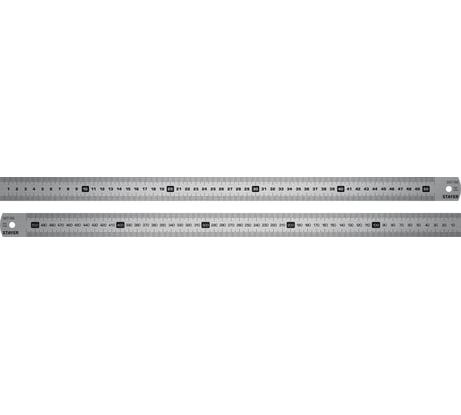 Нержавеющая линейка двухсторонняя STAYER Professionl 0,5м 3427-050_z02
