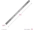 Нержавеющая линейка двухсторонняя STAYER Professionl 0,5м 3427-050_z02 5