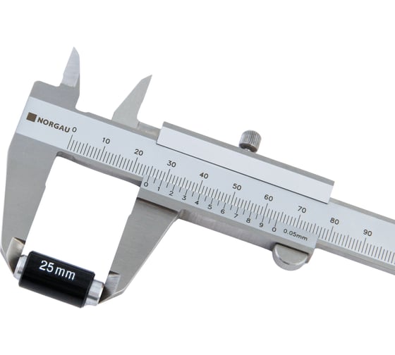 Нониусный штангенциркуль NORGAU 0-150мм/0,05 мм, тип NCV-1505 040005015