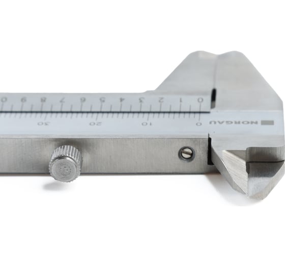 Нониусный штангенциркуль NORGAU 0-150мм/0,05 мм, тип NCV-1505 040005015