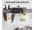 Электронный штангенциркуль TECHNICOM длина 150 мм, губки 24/40 мм, сталь TC-DC15 10
