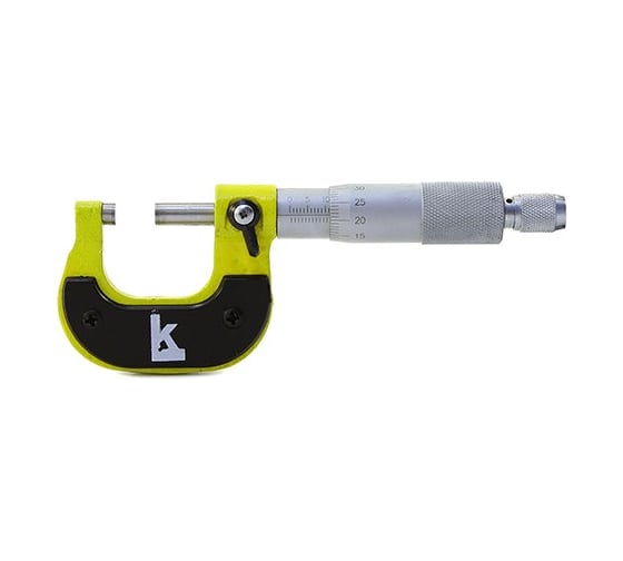 Микрометр гладкий МК 0-25 0.01 1 кл. точности КАЛИБРОН 70408