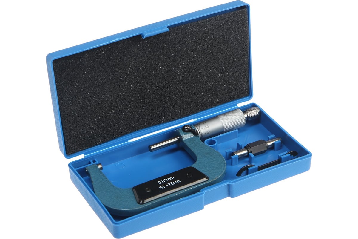 Механический микрометр ТУНДРА 50-75 мм 3443382 - выгодная цена, отзывы ...
