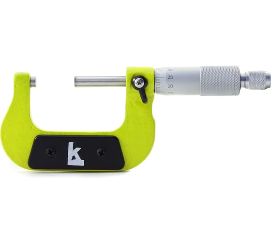 Микрометр гладкий КАЛИБРОН МК 25-50 70409 0.01 мм, 1 класс точности 1