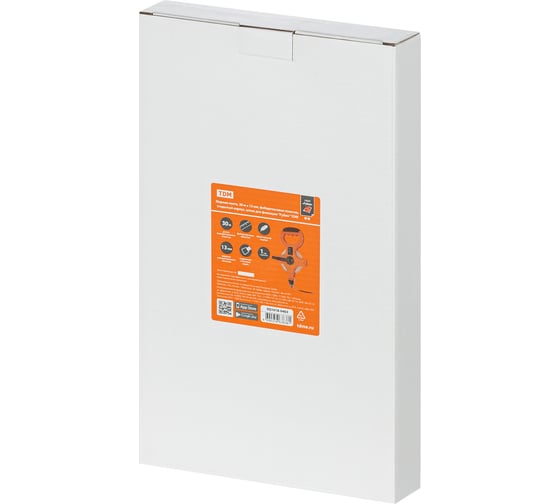 Мерная лента TDM ELECTRIC Рубин 30 м х 13 мм, фибергласовое полотно, открытый корпус, штык для фиксации SQ1018-0403