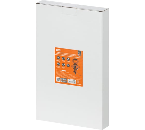Мерная лента TDM ELECTRIC Рубин 50 м х 13 мм, стальное полотно, открытый корпус, штык для фиксации SQ1018-0402