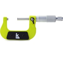 Микрометр гладкий КАЛИБРОН МК 75-100 70411 шаг 0.01 мм, 1 класс точности