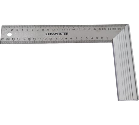 Столярный угольник GROSSMEISTER PRO 250 мм 009019001