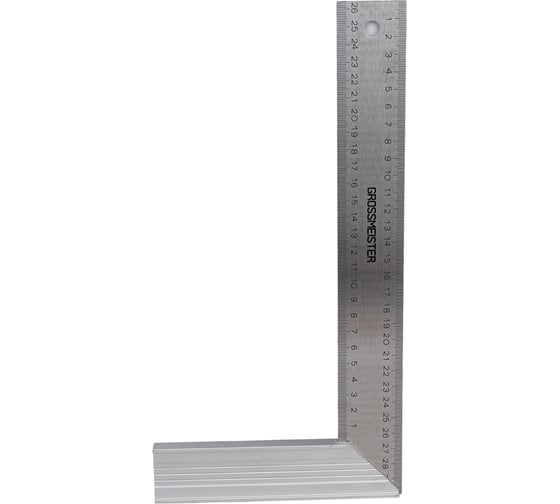 Столярный угольник GROSSMEISTER PRO 300 мм 009019002 1