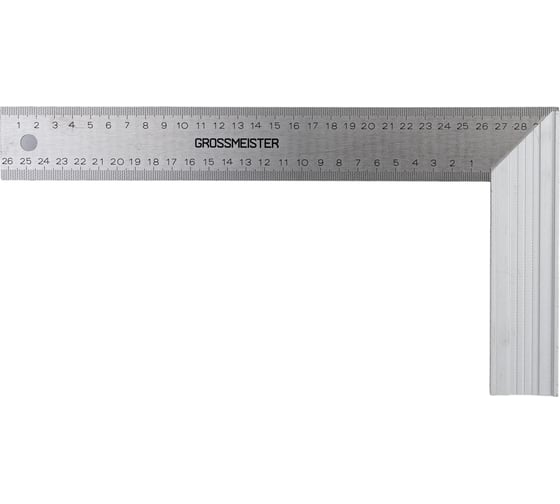 Столярный угольник GROSSMEISTER PRO 300 мм 009019002