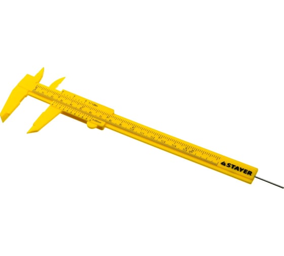 Пластмассовый штангенциркуль STAYER STANDARD 150мм 3440_z01