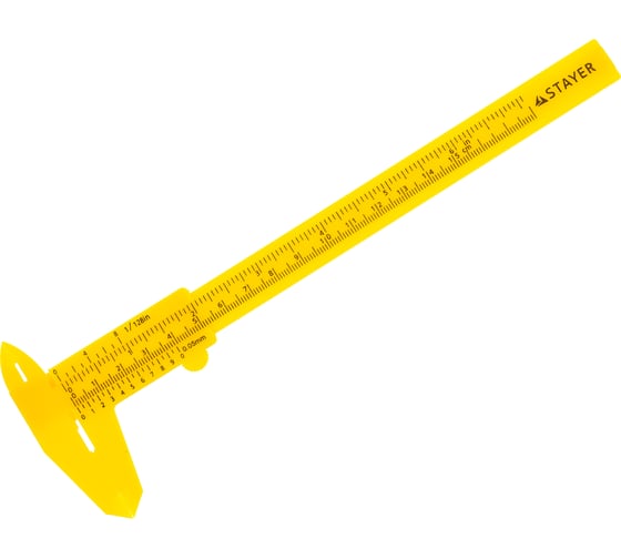 Пластмассовый штангенциркуль STAYER STANDARD 150мм 3440_z01