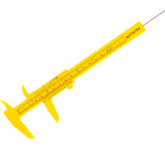 Пластмассовый штангенциркуль STAYER STANDARD 150мм 3440_z01