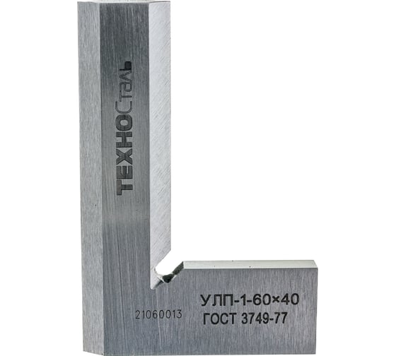 Угольник 60х40 ГОСТ 3749-77 ТехноСталь  УЛП-1- 60 F145001