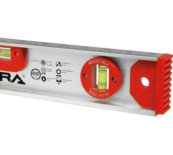Уровень 400мм с фрезерованной гранью VIRA 100118