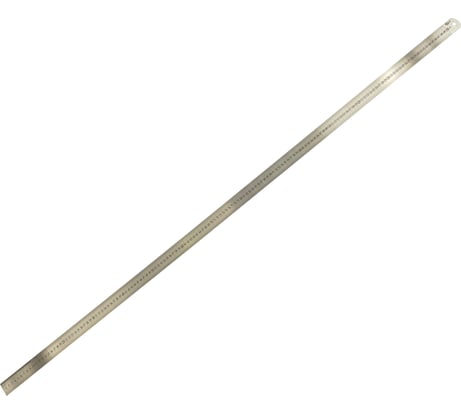 Линейка металлическая с двусторонней шкалой 1500х39мм GRIFF D112023