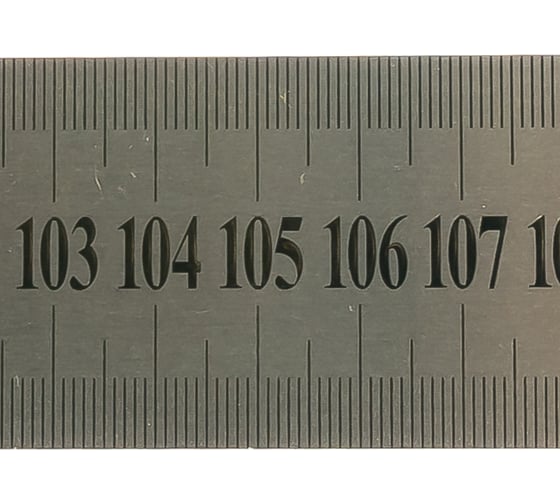 Линейка металлическая с двусторонней шкалой 1500х39мм GRIFF D112023